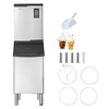 image:imageVEVOR Commercial Ice Maker Machine 360LBS24H IceMaking Machine with 250LBS Large Storage Bin Auto SelfCleaning Ice Maker with Touchscreen for Bar Cafe Restaurant Business Commercial  For Bar Cafe Restaurant Business Ice Ready in 15 Min with Adjustable Ice Thickness Auto SelfCleaning and Touchscreen800