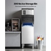 image:imageVEVOR Commercial Ice Maker Machine 360LBS24H IceMaking Machine with 250LBS Large Storage Bin Auto SelfCleaning Ice Maker with Touchscreen for Bar Cafe Restaurant Business Commercial  For Bar Cafe Restaurant Business Ice Ready in 15 Min with Adjustable Ice Thickness Auto SelfCleaning and Touchscreen300