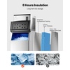 image:imageVEVOR Commercial Ice Maker Machine 360LBS24H IceMaking Machine with 250LBS Large Storage Bin Auto SelfCleaning Ice Maker with Touchscreen for Bar Cafe Restaurant Business Commercial  For Bar Cafe Restaurant Business Ice Ready in 15 Min with Adjustable Ice Thickness Auto SelfCleaning and Touchscreen1000