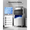image:imageVEVOR Commercial Ice Maker Machine 360LBS24H IceMaking Machine with 250LBS Large Storage Bin Auto SelfCleaning Ice Maker with Touchscreen for Bar Cafe Restaurant Business Commercial  For Bar Cafe Restaurant Business Ice Ready in 15 Min with Adjustable Ice Thickness Auto SelfCleaning and Touchscreen1000