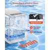 image:imageVEVOR Countertop Ice Maker 33 lbs per Day SelfCleaning Portable Machine with Scoop DrawerStyle Ice Access Nugget IceMaking Machine with Chewable ICES for Home Kitchen Office Bar amp Party