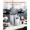 image:imageVEVOR Countertop Ice Maker 44 lbs per Day SelfCleaning Portable Machine with Scoop Nugget Ice Machine with Chewable ICES for Home Kitchen Office Bar amp Party 4 lbs IceStorage Sliver