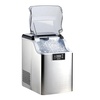 image:imageVEVOR Countertop Ice Maker 44 lbs per Day SelfCleaning Portable Machine with Scoop Nugget Ice Machine with Chewable ICES for Home Kitchen Office Bar amp Party 4 lbs IceStorage Sliver