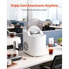 image:imageVEVOR Countertop Ice Maker 7 Cubes Ready in 6 Mins 26 lbs per Day SelfCleaning Portable Machine with Ice Scoop IceMaking Machine with 2 Sizes Bullet ICES for Home Kitchen Office Bar amp PartyWhite