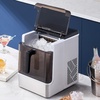 image:imageVEVOR Ice Cube Maker Countertop 32 Cubes Ready in 15 Mins 50lbs24h SelfCleaning Portable Ice Maker with Convenient Ice Transfer 3 Sizes Ice Cube Maker Machine for Home Kitchen Office PartyGrey