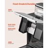 image:imageVEVOR Snowflake Ice Machine 44LBS24H Snowflake Ice Maker Ice Shaver Machine with Stainless Steel Blade Electric Snow Cone Maker with 02 Gal Tank 60S Fast PreCooling for Home amp Small Gatherings  Home Parties Gatherings 60S Fast Pre Cooling Shaving For Cones Compact Countertop Easy Clean Hopper Scoop Brush Power Cord