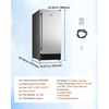 image:imageVEVOR Undercounter Builtin Ice Maker 50 LbsDay Under Counter Ice Maker Machine with Drain Pump Reversible Door Stainless Steel Freestanding Ice Maker for Commercial Home Kitchen