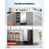 image:imageVEVOR Undercounter Builtin Ice Maker 50 LbsDay Under Counter Ice Maker Machine with Drain Pump Reversible Door Stainless Steel Freestanding Ice Maker for Commercial Home Kitchen
