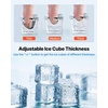 image:imageVEVOR Undercounter Builtin Ice Maker 50 LbsDay Under Counter Ice Maker Machine with Drain Pump Reversible Door Stainless Steel Freestanding Ice Maker for Commercial Home Kitchen