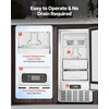 image:imageVEVOR Undercounter Builtin Ice Maker 66 LbsDay Under Counter Nugget Ice Maker Machine with Reversible Door Stainless Steel Freestanding Ice Maker for Commercial Home Kitchen Electric Drainage  18LBS Storage BinStainless Steel Freestanding Nugget Ice Machine with Reversible Door amp DrainageCommercial Home Kitchen Use
