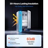 image:imageVEVOR Undercounter Builtin Ice Maker 66 LbsDay Under Counter Nugget Ice Maker Machine with Reversible Door Stainless Steel Freestanding Ice Maker for Commercial Home Kitchen Electric Drainage  18LBS Storage BinStainless Steel Freestanding Nugget Ice Machine with Reversible Door amp DrainageCommercial Home Kitchen Use