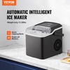 image:imageVEVOR Water Dispenser with Ice Maker 3in1 FloorStanding Water Dispenser 33 LBS24H 9 Cubes7 Min Fast Ice Making with 13 LBS Storage Bullet IceCubes amp ColdWater for Home Kitchen PartyBlack