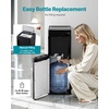 image:imageVEVOR Water Dispenser with Ice Maker 3in1 FloorStanding Water Dispenser 33 LBS24H 9 Cubes7 Min Fast Ice Making with 13 LBS Storage Bullet IceCubes amp ColdWater for Home Kitchen PartyBlack03
