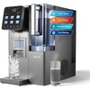 image:imageVEVOR Ice Maker Water Filter Dispenser 4in1 Countertop Ice Making Machine with Room Temperature Hot amp Cold Water 6Stage RO Filter  Mineralization Filter MultiFunctional for Home Office PartyWater Dispenser Ice Maker