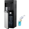 image:imageVEVOR Water Dispenser with Ice Maker 3in1 FloorStanding Water Dispenser 33 LBS24H 9 Cubes7 Min Fast Ice Making with 13 LBS Storage Bullet IceCubes amp ColdWater for Home Kitchen PartyBlack03