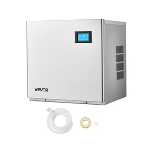 image:imageVEVOR Commercial Ice Maker Machine  Head 300 LbsDay Stainless Steel Ice Machine with Scheduled IceMaking SelfCleaning Adjustable Thickness Ideal for Restaurant Bar Cafe Hotel  Head Only  Ideal for Restaurant Bar Cafe Hotel Stainless Steel Material with Scheduled IceMaking SelfCleaning Adjustable Thickness360LBS24HNew156