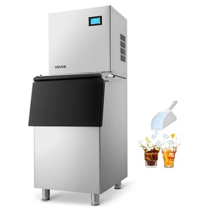 image:imageVEVOR Commercial Ice Maker Machine 360LBS24H IceMaking Machine with 250LBS Large Storage Bin Auto SelfCleaning Ice Maker with Touchscreen for Bar Cafe Restaurant Business Commercial  For Bar Cafe Restaurant Business Ice Ready in 15 Min with Adjustable Ice Thickness Auto SelfCleaning and Touchscreen360