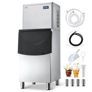 image:imageVEVOR Commercial Ice Maker Machine 360LBS24H IceMaking Machine with 250LBS Large Storage Bin Auto SelfCleaning Ice Maker with Touchscreen for Bar Cafe Restaurant Business Commercial  For Bar Cafe Restaurant Business Ice Ready in 15 Min with Adjustable Ice Thickness Auto SelfCleaning and Touchscreen450