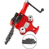 image:imageMophorn Screw Bench Chain Vise 18 to 5Inch Pipe Capacity Heavy Duty Bench Chain Pipe Vise with Crank Handle NeopreneCoated Jaw Cast Iron Material Ideal for a Variety of Pipes18  5 Bench Mount