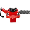 image:imageMophorn Screw Bench Chain Vise 18 to 5Inch Pipe Capacity Heavy Duty Bench Chain Pipe Vise with Crank Handle NeopreneCoated Jaw Cast Iron Material Ideal for a Variety of Pipes14  6 Bench Mount