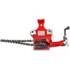 image:imageMophorn Screw Bench Chain Vise 18 to 5Inch Pipe Capacity Heavy Duty Bench Chain Pipe Vise with Crank Handle NeopreneCoated Jaw Cast Iron Material Ideal for a Variety of Pipes18  5 Bench Mount