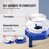 image:imageVEVOR 11in Pottery Wheel for Adults Beginners 450W Ceramic Wheel Forming Machine With LCD Touch Screen Adjustable 60300RPM Speed Handle and Foot Pedal Control 32PCS Accessory Tools Kit Craft Gift10in350W