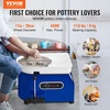image:imageVEVOR 11in Pottery Wheel for Adults Beginners 450W Ceramic Wheel Forming Machine With LCD Touch Screen Adjustable 60300RPM Speed Handle and Foot Pedal Control 32PCS Accessory Tools Kit Craft Gift11in 450W LCD Ceramic Wheel Forming Machine