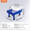 image:imageVEVOR 11in Pottery Wheel for Adults Beginners 450W Ceramic Wheel Forming Machine With LCD Touch Screen Adjustable 60300RPM Speed Handle and Foot Pedal Control 32PCS Accessory Tools Kit Craft Gift10in350W