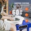 image:imageVEVOR 11in Pottery Wheel for Adults Beginners 450W Ceramic Wheel Forming Machine With LCD Touch Screen Adjustable 60300RPM Speed Handle and Foot Pedal Control 32PCS Accessory Tools Kit Craft Gift10in350W