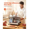 image:imageVEVOR 12 Commercial Meat Slicer 320W Electric Deli Food SlicerSilver