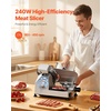 image:imageVEVOR 12 Commercial Meat Slicer 320W Electric Deli Food SlicerSilver
