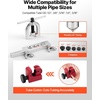 image:imageVEVOR 316 Brake Line Repair Kit 45 Single Brake Line Flaring Tool Kit 25FT CopperCoated Brake Line with 20 Fittings amp 2 Unions 3in1 Tube Bender 14 516 38 Tube Cutter Included31612