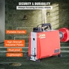 image:imageVEVOR 66FT x 58 Inch Drain Cleaner Machine 250W Electric Sewer Snake Auger Manual Feed  with 7 Cutters 2 Steel Cables 66 x 58 and 15 x 38amp CWCCW Control for 16 to 4 PipesRed