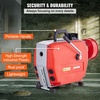 image:imageVEVOR 66FT x 58 Inch Drain Cleaner Machine 250W Electric Sewer Snake Auger Manual Feed  with 7 Cutters 2 Steel Cables 66 x 58 and 15 x 38amp CWCCW Control for 16 to 4 PipesRed