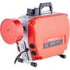 image:imageVEVOR 66FT x 58 Inch Drain Cleaner Machine 250W Electric Sewer Snake Auger Manual Feed  with 7 Cutters 2 Steel Cables 66 x 58 and 15 x 38amp CWCCW Control for 16 to 4 PipesRed