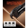 image:imageVEVOR 7PCS Pressing Jaws 14 to 118  Compatible with RLS Copper Pipes Work with 32KN Standard Press Tools for High Pressure HVACR Applications  with Case24KNPress 12341inch