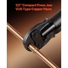 image:imageVEVOR 7PCS Pressing Jaws 14 to 118  Compatible with RLS Copper Pipes Work with 32KN Standard Press Tools for High Pressure HVACR Applications  with Case24KNPress 12inch