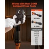 image:imageVEVOR 7PCS Pressing Jaws 14 to 118  Compatible with RLS Copper Pipes Work with 32KN Standard Press Tools for High Pressure HVACR Applications  with Case24KNVMP 34inch