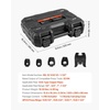 image:imageVEVOR 7PCS Pressing Jaws 14 to 118  Compatible with RLS Copper Pipes Work with 32KN Standard Press Tools for High Pressure HVACR Applications  with Case32KNPress 12341114inch