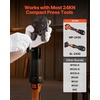 image:imageVEVOR 7PCS Pressing Jaws 14 to 118  Compatible with RLS Copper Pipes Work with 32KN Standard Press Tools for High Pressure HVACR Applications  with Case24KNR 38inch