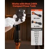 image:imageVEVOR 7PCS Pressing Jaws 14 to 118  Compatible with RLS Copper Pipes Work with 32KN Standard Press Tools for High Pressure HVACR Applications  with Case24KNPress 12inch