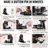image:imageVEVOR Button Maker Machine 125225 Multiple Sizes Badge Punch Press Kit1225 Inch