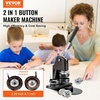 image:imageVEVOR Button Maker Machine 125225 Multiple Sizes Badge Punch Press Kit1225 Inch