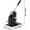 image:imageVEVOR Button Maker Machine 125225 Multiple Sizes Badge Punch Press Kit125225 Inch