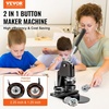 image:imageVEVOR Button Maker Machine 125225 Multiple Sizes Badge Punch Press Kit125225 Inch