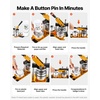image:imageVEVOR Button Maker Machine 125225 Multiple Sizes Badge Punch Press Kit3100