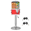 image:imageVEVOR Candy Vending Machine Four Compartment Candy Vending Machine with Stand Gumball amp Candies Vendings Machines with Adjustable Height Vintage Candies Dispenser for Shop Arcade Family GatheringRed