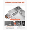 image:imageVEVOR Commercial Food Warmer 1500W Electric Stainless Steel Steam Food Warmer with Lid 6Pan Fast Heating Countertop Buffet Bain Marie with Soup amp Perforated Ladles for Catering Restaurant Party4x14Pan24QT