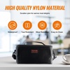 image:imageVEVOR Commercial Food Warmer 1500W Electric Stainless Steel Steam Food Warmer with Lid 6Pan Fast Heating Countertop Buffet Bain Marie with Soup amp Perforated Ladles for Catering Restaurant Party2QT