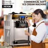 image:imageVEVOR Commercial Ice Cream Machine 1400W 2053 Gph Hard Serve Ice Cream Maker with LED Display Screen Auto ShutOff Timer One Flavors Perfect for Restaurants Snack bar SupermarketsSilver